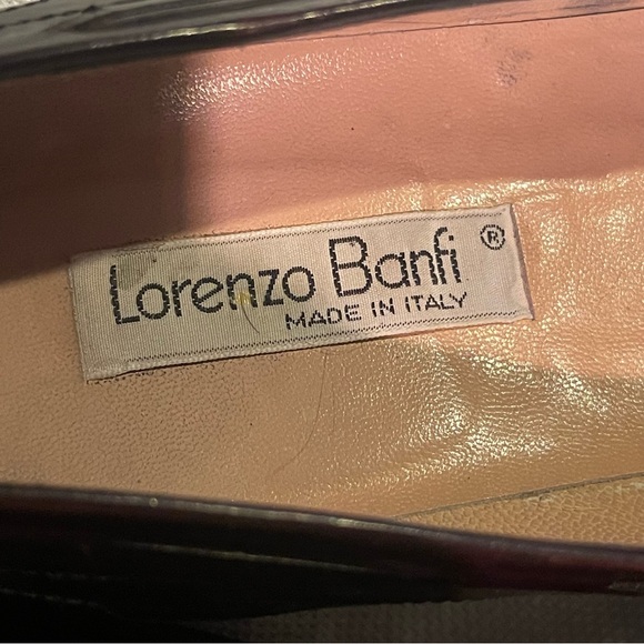 Lorenzo Banfi Men’s Two Tone Hand Made Italian Croc Leather Tassel Loafers US 10 - Picture 5 of 9